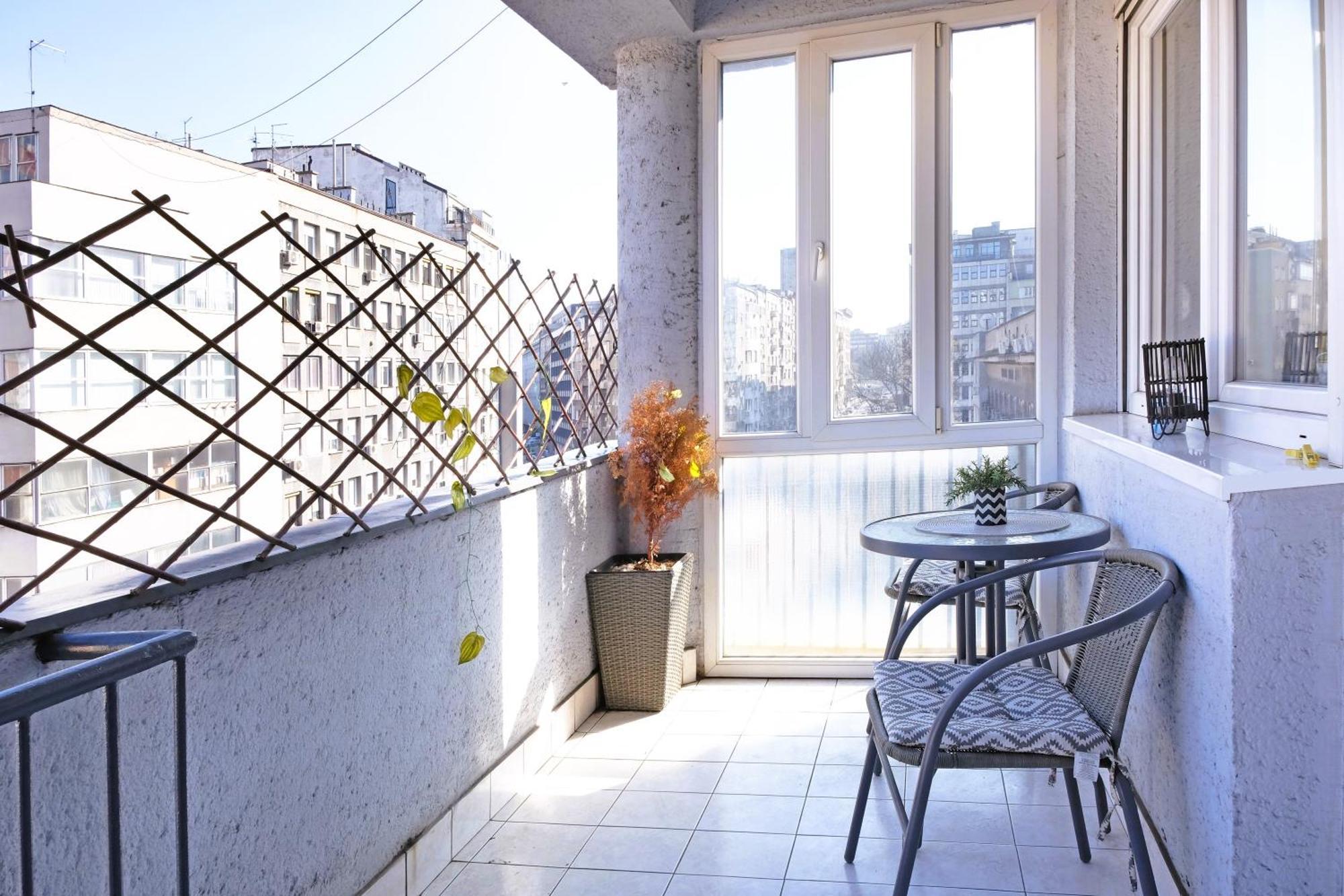 Windows City Apartment Beograd Bagian luar foto