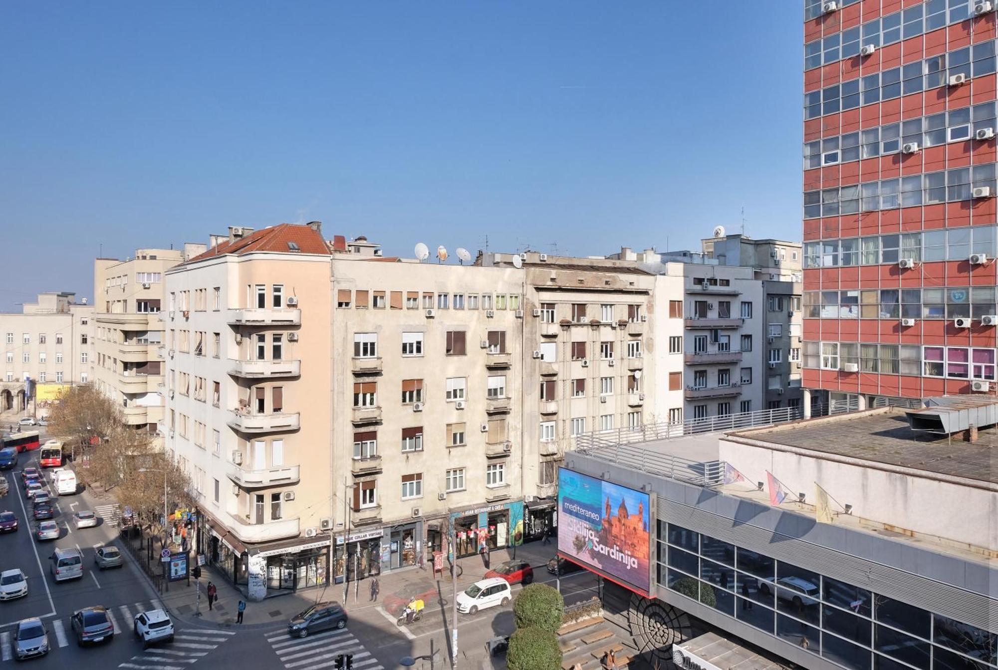 Windows City Apartment Beograd Bagian luar foto