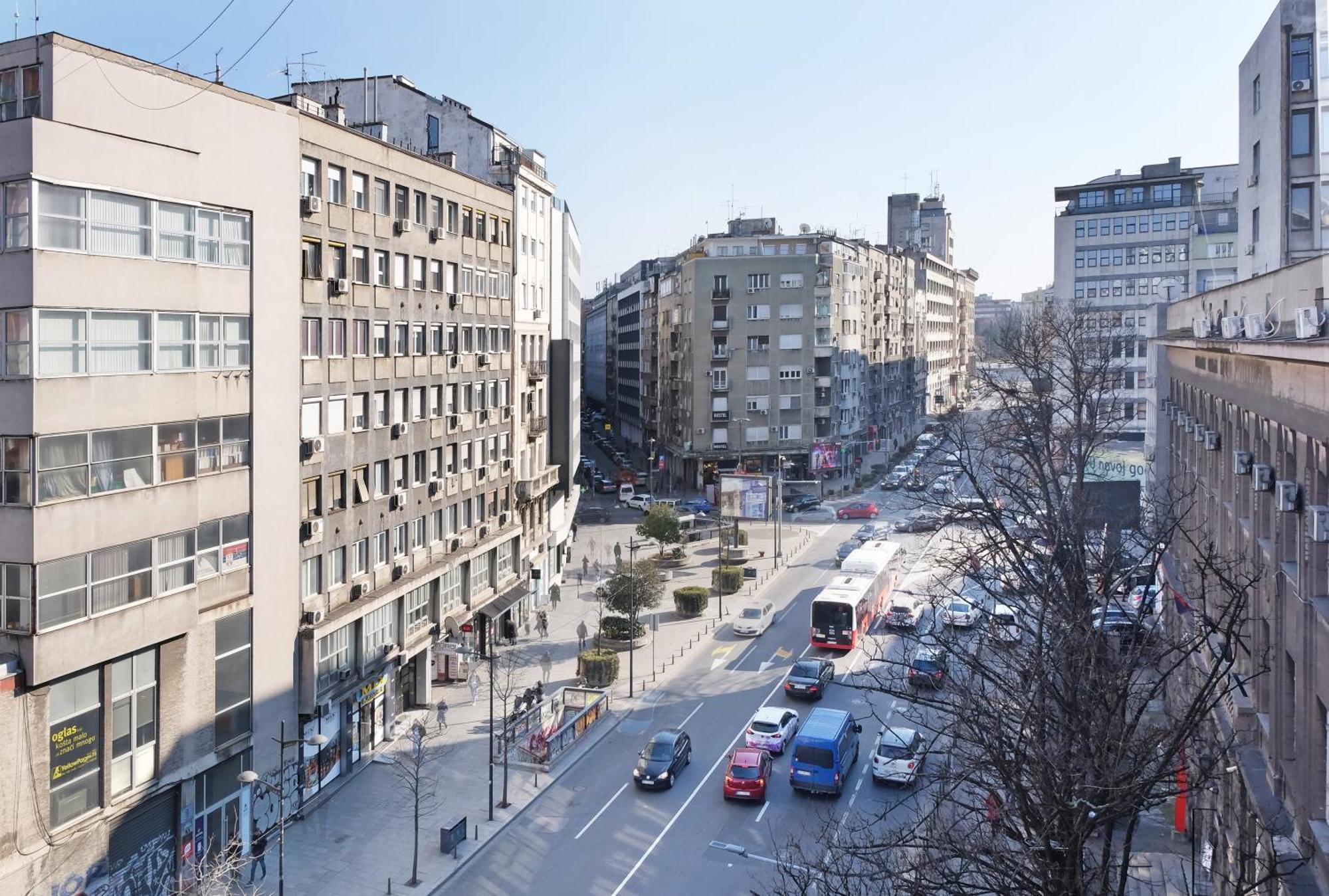 Windows City Apartment Beograd Bagian luar foto